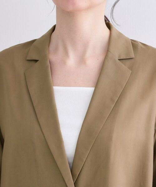 OPAQUE.CLIP / オペーク ドット クリップ テーラードジャケット | 2WAYスリーブシアーテーラードジャケット【洗濯機OK】 | 詳細18