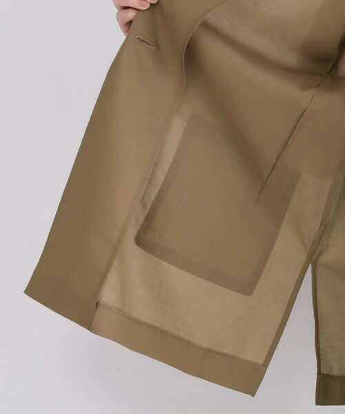 OPAQUE.CLIP / オペーク ドット クリップ テーラードジャケット | 2WAYスリーブシアーテーラードジャケット【洗濯機OK】 | 詳細22