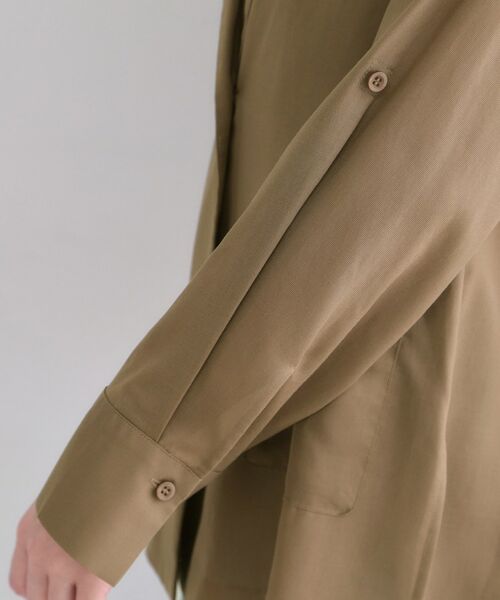 OPAQUE.CLIP / オペーク ドット クリップ テーラードジャケット | 2WAYスリーブシアーテーラードジャケット【洗濯機OK】 | 詳細23