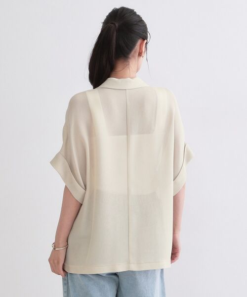 OPAQUE.CLIP / オペーク ドット クリップ テーラードジャケット | メッシュテーラードジャケット【洗濯機洗い可】 | 詳細11