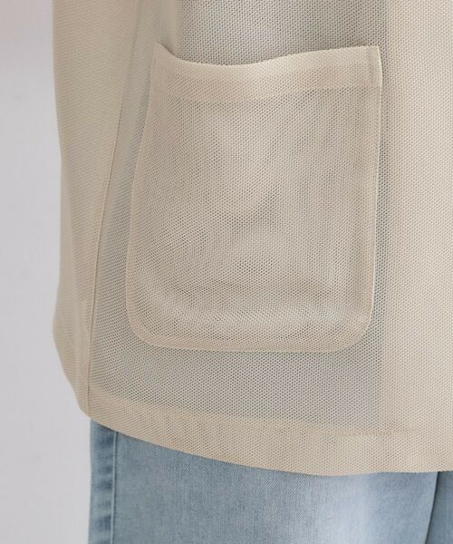 OPAQUE.CLIP / オペーク ドット クリップ テーラードジャケット | メッシュテーラードジャケット【洗濯機洗い可】 | 詳細15