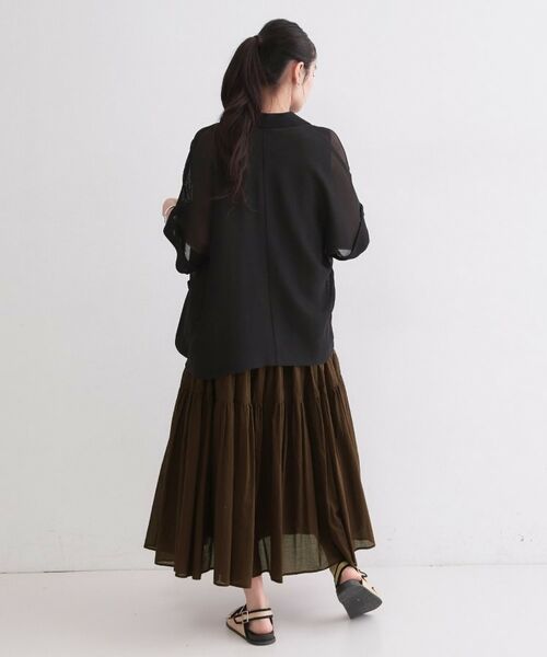 OPAQUE.CLIP / オペーク ドット クリップ テーラードジャケット | メッシュテーラードジャケット【洗濯機洗い可】 | 詳細3