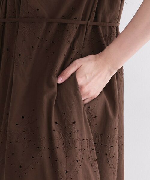 OPAQUE.CLIP / オペーク ドット クリップ ロング・マキシ丈ワンピース | インドコットンアイレット刺繍ワンピース【手洗い可】 | 詳細21
