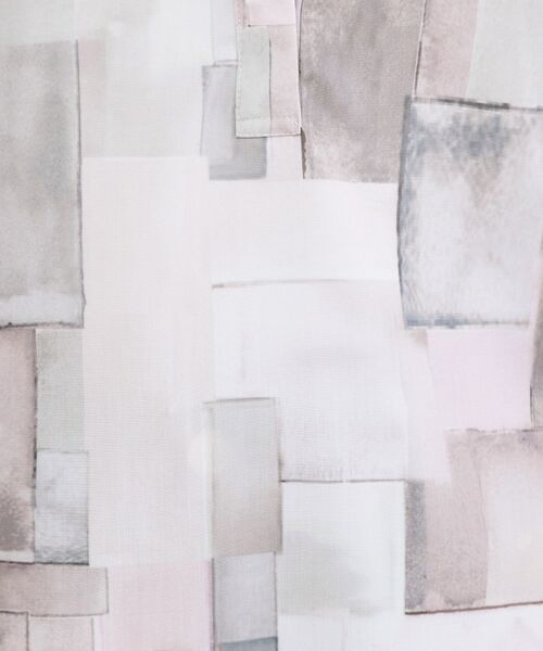 OPAQUE.CLIP / オペーク ドット クリップ ロング・マキシ丈ワンピース | アート柄プリントワンピース【洗濯機OK】 | 詳細4