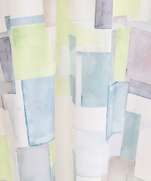 OPAQUE.CLIP / オペーク ドット クリップ ロング・マキシ丈ワンピース | アート柄プリントワンピース【洗濯機OK】 | 詳細8