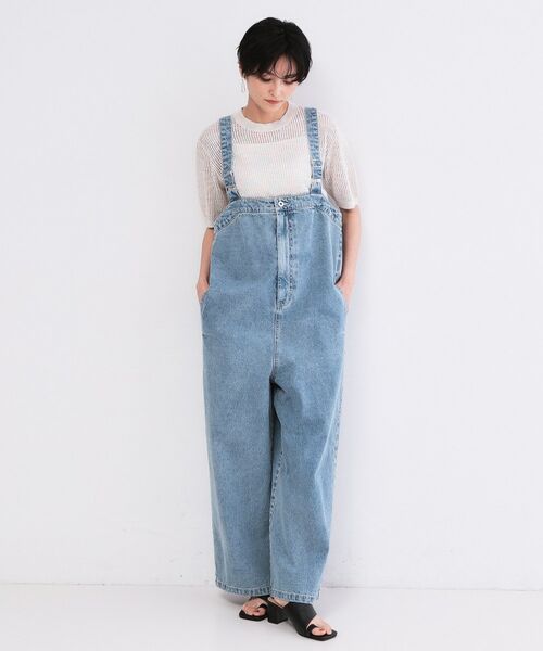 OPAQUE.CLIP / オペーク ドット クリップ サロペット・オールインワン | デニムサロペット【洗濯機ＯＫ】 | 詳細1