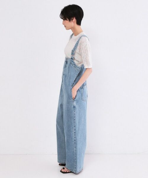 OPAQUE.CLIP / オペーク ドット クリップ サロペット・オールインワン | デニムサロペット【洗濯機ＯＫ】 | 詳細10