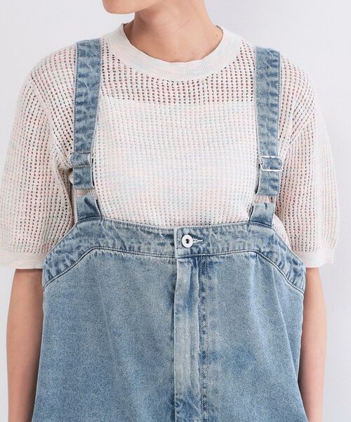 OPAQUE.CLIP / オペーク ドット クリップ サロペット・オールインワン | デニムサロペット【洗濯機ＯＫ】 | 詳細12