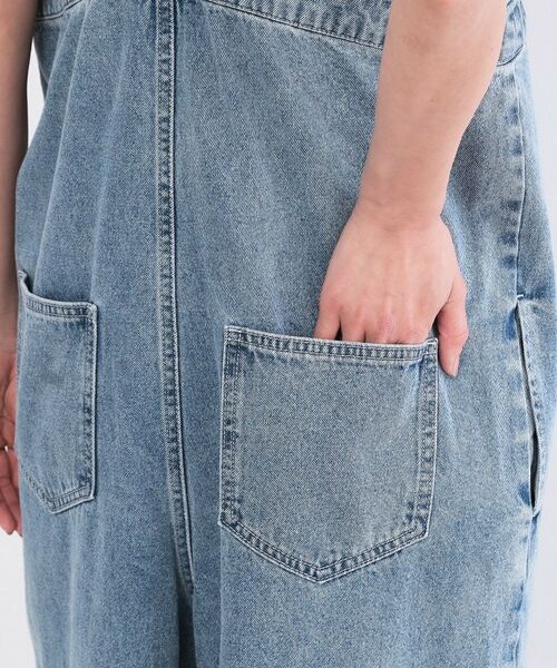 OPAQUE.CLIP / オペーク ドット クリップ サロペット・オールインワン | デニムサロペット【洗濯機ＯＫ】 | 詳細15