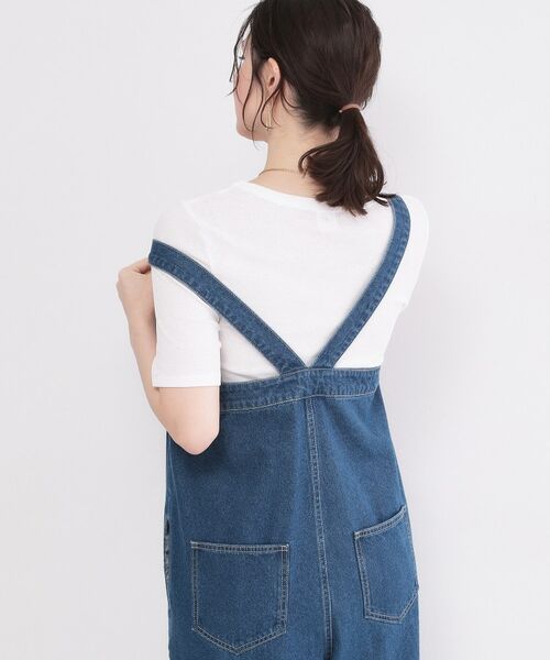 OPAQUE.CLIP / オペーク ドット クリップ サロペット・オールインワン | デニムサロペット【洗濯機ＯＫ】 | 詳細5