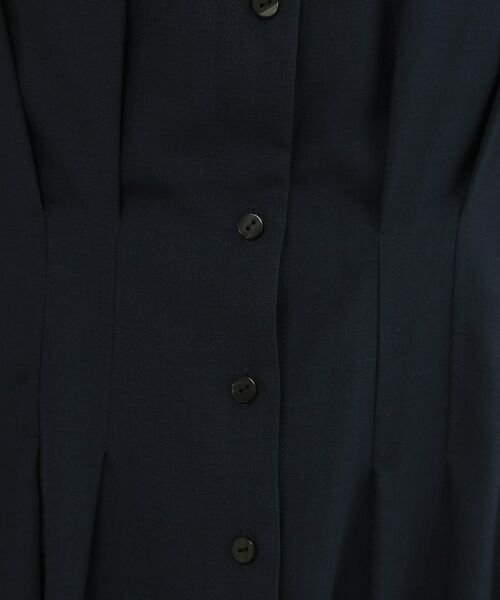 OPAQUE.CLIP / オペーク ドット クリップ ロング・マキシ丈ワンピース | ウエストタック フレアワンピース【洗濯機OK／イージーアイロン】 | 詳細12