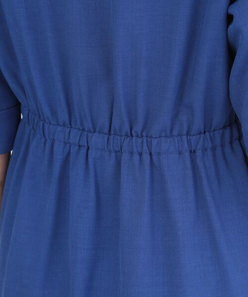 OPAQUE.CLIP / オペーク ドット クリップ ロング・マキシ丈ワンピース | ウエストタック フレアワンピース【洗濯機OK／イージーアイロン】 | 詳細18