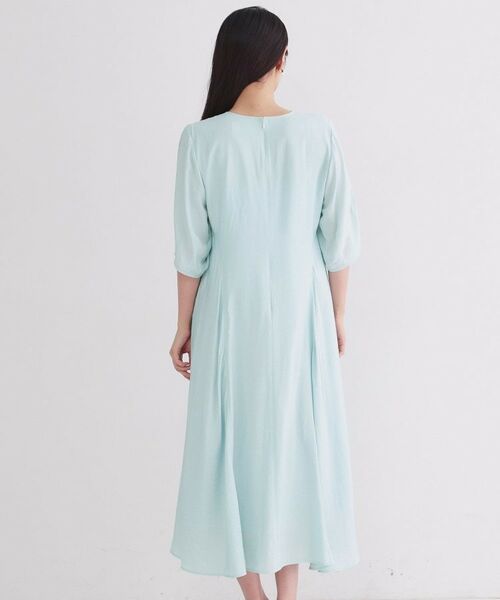 OPAQUE.CLIP / オペーク ドット クリップ ロング・マキシ丈ワンピース | 切り替えデザインフレアワンピース【洗濯機OK】 | 詳細15