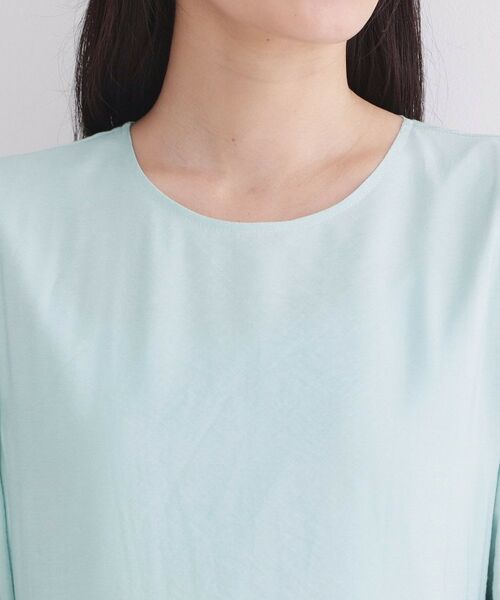 OPAQUE.CLIP / オペーク ドット クリップ ロング・マキシ丈ワンピース | 切り替えデザインフレアワンピース【洗濯機OK】 | 詳細16