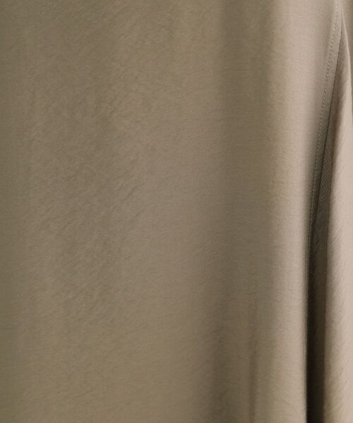 OPAQUE.CLIP / オペーク ドット クリップ ロング・マキシ丈ワンピース | 切り替えデザインフレアワンピース【洗濯機OK】 | 詳細8