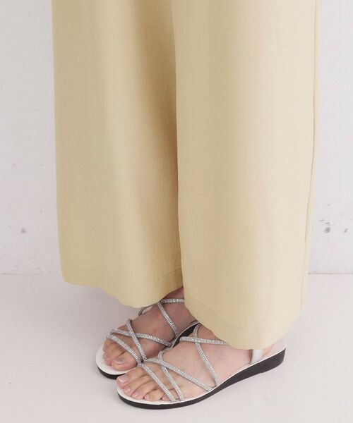 OPAQUE.CLIP / オペーク ドット クリップ サロペット・オールインワン | フリルショルダーサロペット【洗濯機OK】 | 詳細17