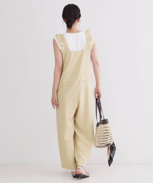 OPAQUE.CLIP / オペーク ドット クリップ サロペット・オールインワン | フリルショルダーサロペット【洗濯機OK】 | 詳細7