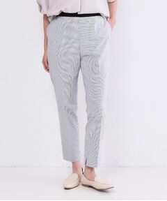 OPAQUE.CLIP / オペーク ドット クリップ パンツ | ハイストレッチスティックパンツ／ストライプアソート【洗濯機OK／透け防止／接触冷感】