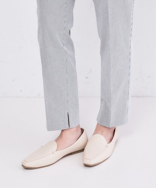 OPAQUE.CLIP / オペーク ドット クリップ パンツ | ハイストレッチスティックパンツ／ストライプアソート【洗濯機OK／透け防止／接触冷感】 | 詳細23