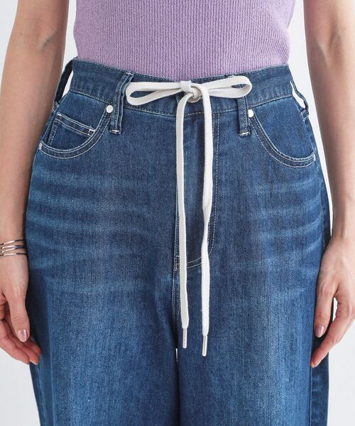 OPAQUE.CLIP / オペーク ドット クリップ デニムパンツ | ライトオンスデニムイージーワイドパンツ【洗濯機OK】 | 詳細12