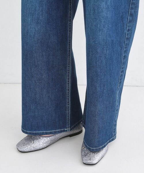 OPAQUE.CLIP / オペーク ドット クリップ デニムパンツ | ライトオンスデニムイージーワイドパンツ【洗濯機OK】 | 詳細16