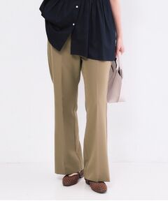 OPAQUE.CLIP / オペーク ドット クリップ パンツ | ストレッチフレアパンツ【洗濯機OK／イージーアイロン】