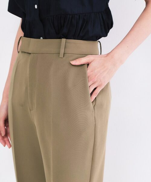 OPAQUE.CLIP / オペーク ドット クリップ パンツ | ストレッチフレアパンツ【洗濯機OK／イージーアイロン】 | 詳細13