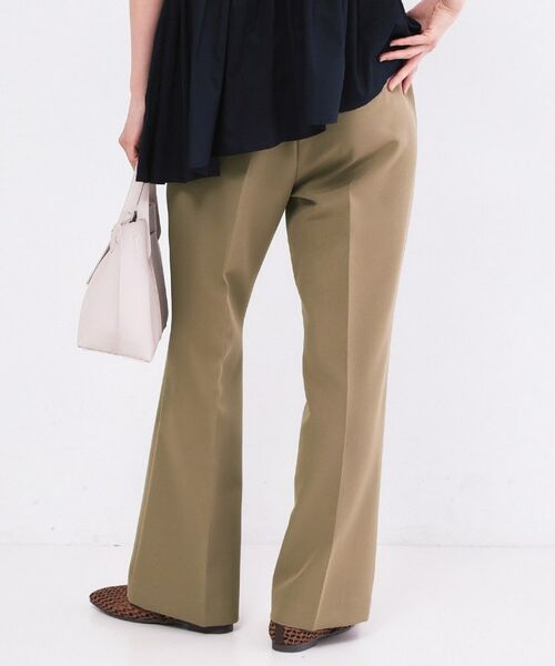 OPAQUE.CLIP / オペーク ドット クリップ パンツ | ストレッチフレアパンツ【洗濯機OK／イージーアイロン】 | 詳細5