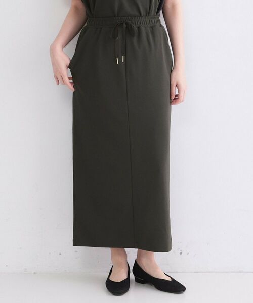 OPAQUE.CLIP / オペーク ドット クリップ ロング・マキシ丈スカート | UV カットソーイージータイトスカート／セットアップ対応可【洗濯機OK】 | 詳細13