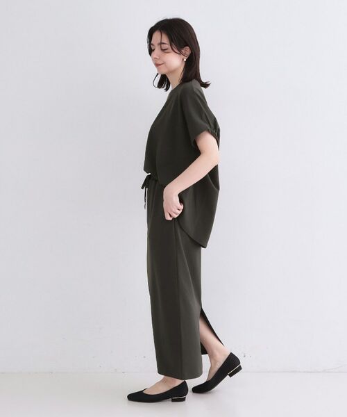 OPAQUE.CLIP / オペーク ドット クリップ ロング・マキシ丈スカート | UV カットソーイージータイトスカート／セットアップ対応可【洗濯機OK】 | 詳細3