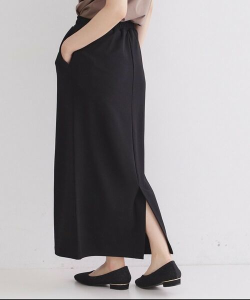 OPAQUE.CLIP / オペーク ドット クリップ ロング・マキシ丈スカート | UV カットソーイージータイトスカート／セットアップ対応可【洗濯機OK】 | 詳細6