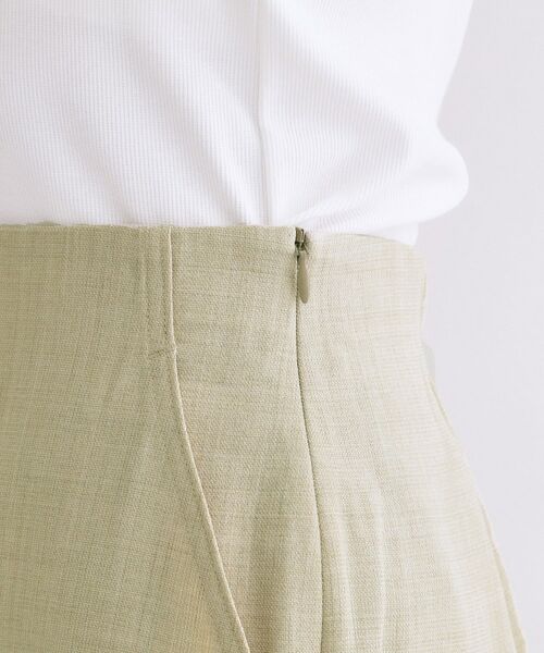 OPAQUE.CLIP / オペーク ドット クリップ ロング・マキシ丈スカート | ストレッチリネンライクタイトスカート【洗濯機OK】 | 詳細18