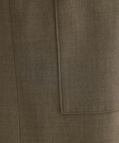 OPAQUE.CLIP / オペーク ドット クリップ ロング・マキシ丈スカート | ストレッチリネンライクタイトスカート【洗濯機OK】 | 詳細8