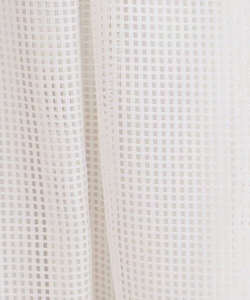 OPAQUE.CLIP / オペーク ドット クリップ ロング・マキシ丈スカート | プリントアソートメッシュフレアスカート【洗濯機OK】 | 詳細4