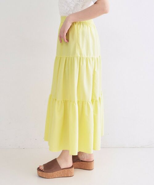 OPAQUE.CLIP / オペーク ドット クリップ ロング・マキシ丈スカート | ティアードロングスカート【洗濯機OK】 | 詳細10