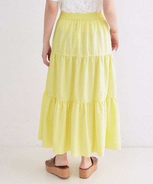 OPAQUE.CLIP / オペーク ドット クリップ ロング・マキシ丈スカート | ティアードロングスカート【洗濯機OK】 | 詳細11