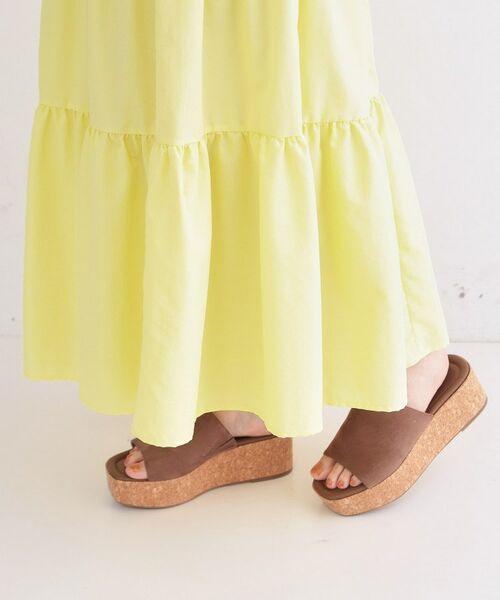 OPAQUE.CLIP / オペーク ドット クリップ ロング・マキシ丈スカート | ティアードロングスカート【洗濯機OK】 | 詳細15