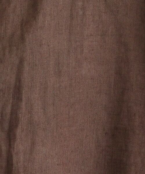 OPAQUE.CLIP / オペーク ドット クリップ シャツ・ブラウス | フレンチリネンシャツ【洗濯機OK】 | 詳細14