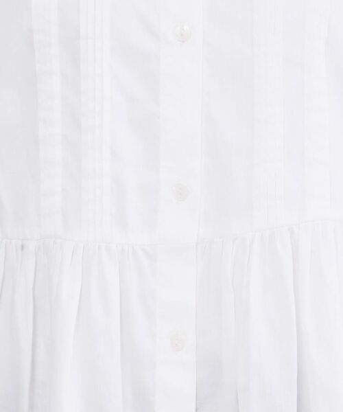 OPAQUE.CLIP / オペーク ドット クリップ シャツ・ブラウス | ピンタックアシメペプラムブラウス【洗濯機ＯＫ】 | 詳細4