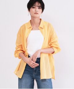 OPAQUE.CLIP / オペーク ドット クリップ シャツ・ブラウス | シアーローンシャツ【洗濯機OK】