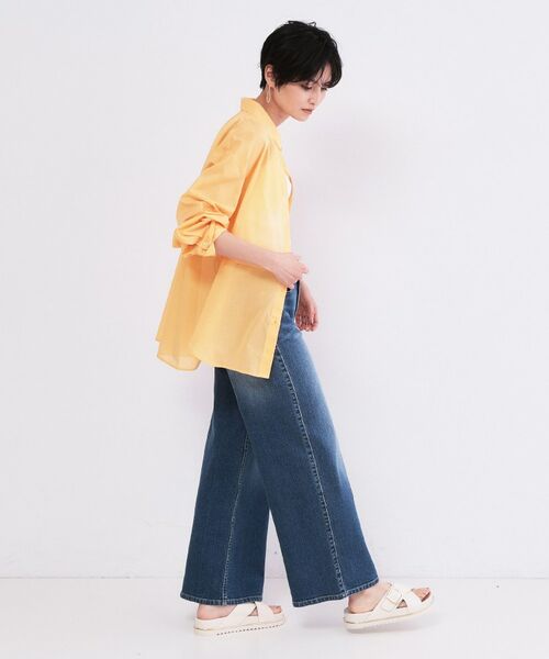 OPAQUE.CLIP / オペーク ドット クリップ シャツ・ブラウス | シアーローンシャツ【洗濯機OK】 | 詳細11