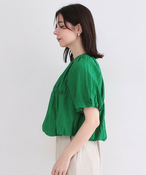 OPAQUE.CLIP / オペーク ドット クリップ シャツ・ブラウス | バルーンデザインブラウス【洗濯機OK】 | 詳細14