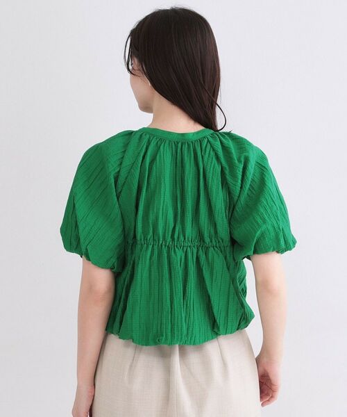 OPAQUE.CLIP / オペーク ドット クリップ シャツ・ブラウス | バルーンデザインブラウス【洗濯機OK】 | 詳細15