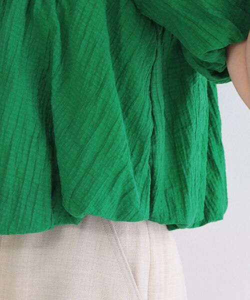 OPAQUE.CLIP / オペーク ドット クリップ シャツ・ブラウス | バルーンデザインブラウス【洗濯機OK】 | 詳細18