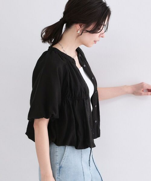 OPAQUE.CLIP / オペーク ドット クリップ シャツ・ブラウス | バルーンデザインブラウス【洗濯機OK】 | 詳細5