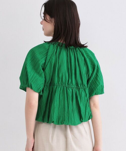 OPAQUE.CLIP / オペーク ドット クリップ シャツ・ブラウス | バルーンデザインブラウス【洗濯機OK】 | 詳細9