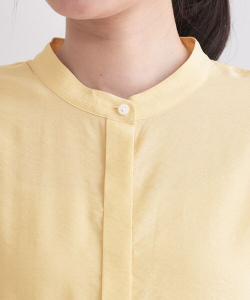 OPAQUE.CLIP / オペーク ドット クリップ シャツ・ブラウス | アシンメトリーペプラムブラウス【洗濯機OK】 | 詳細16