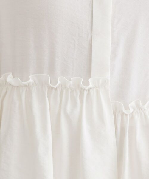 OPAQUE.CLIP / オペーク ドット クリップ シャツ・ブラウス | アシンメトリーペプラムブラウス【洗濯機OK】 | 詳細4