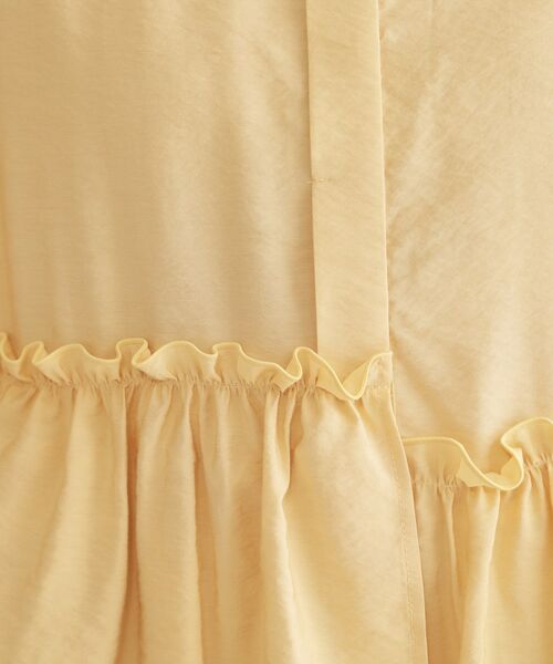 OPAQUE.CLIP / オペーク ドット クリップ シャツ・ブラウス | アシンメトリーペプラムブラウス【洗濯機OK】 | 詳細8