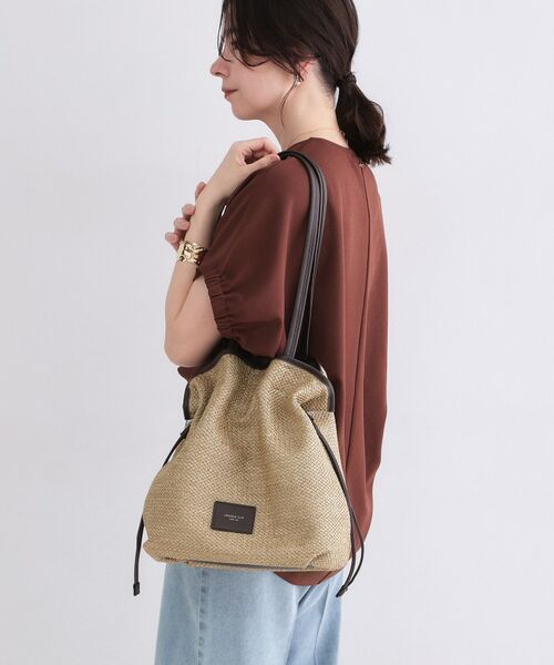 OPAQUE.CLIP / オペーク ドット クリップ トートバッグ | ドロスト巾着A4トート（ベージュ(052)）